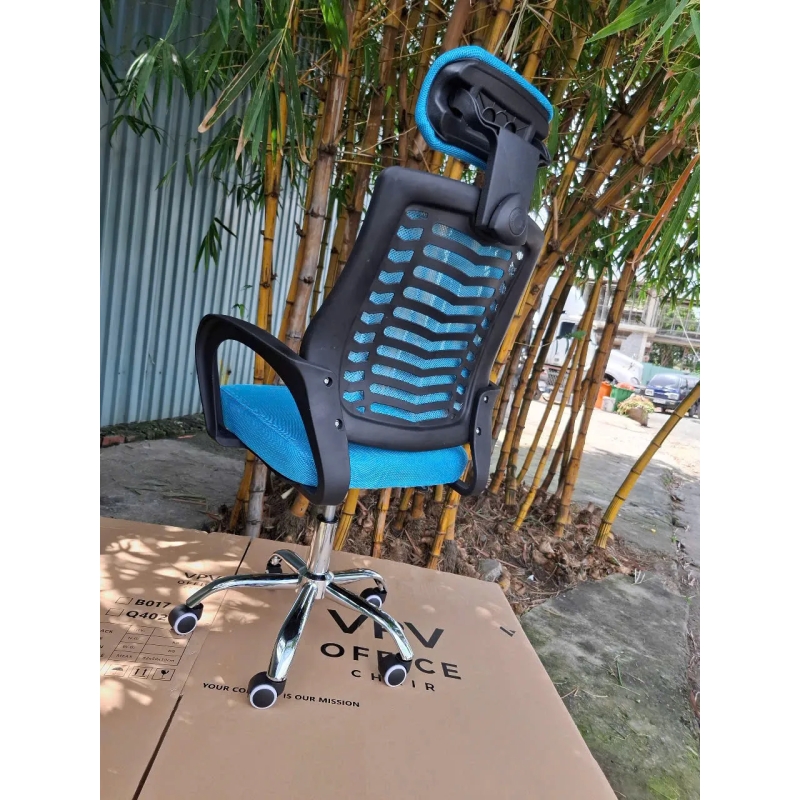 Ghế Văn Phòng Lưng Lưới Màu Xanh Mát Mẻ - GX90
