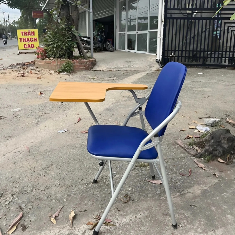 Ghế Xếp Có Bảng Viết Chân Cố Định - GXEP1