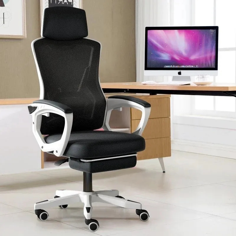 Ghế Xoay Công Thái Học Có Gác Chân Nệm - CTH6