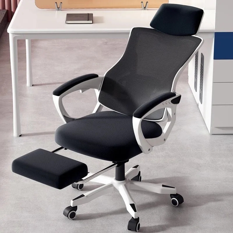 Ghế Xoay Công Thái Học Có Gác Chân Nệm - CTH6