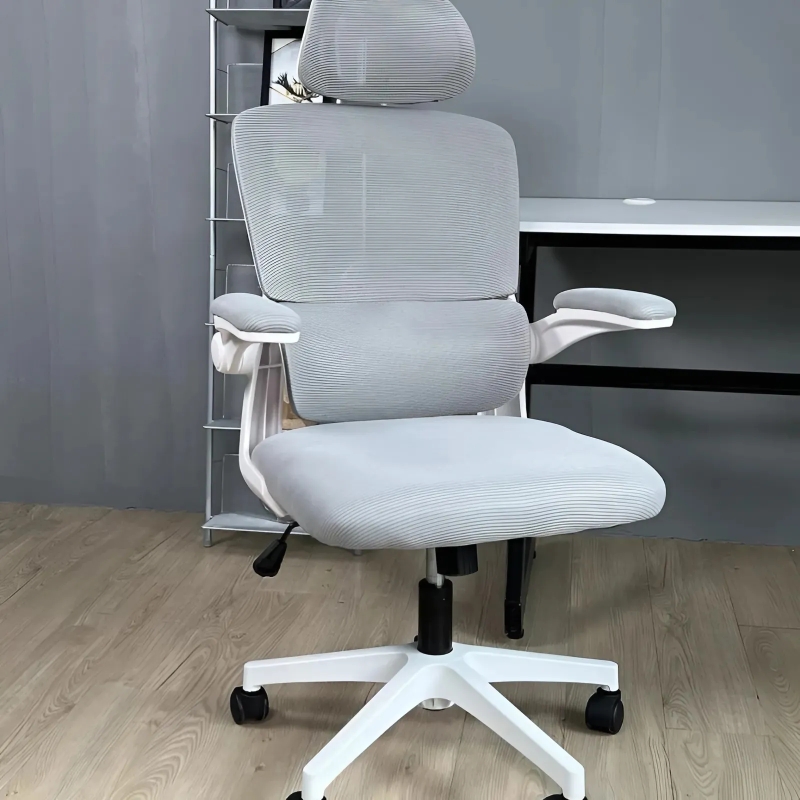 Ghế Xoay Tựa Đầu Tay Gập Bọc Nệm - CTH23