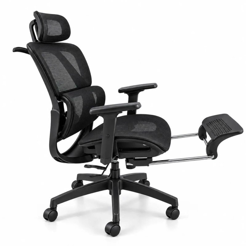 Ghế Xoay Công Thái Học 919 Màu Đen - CTH34