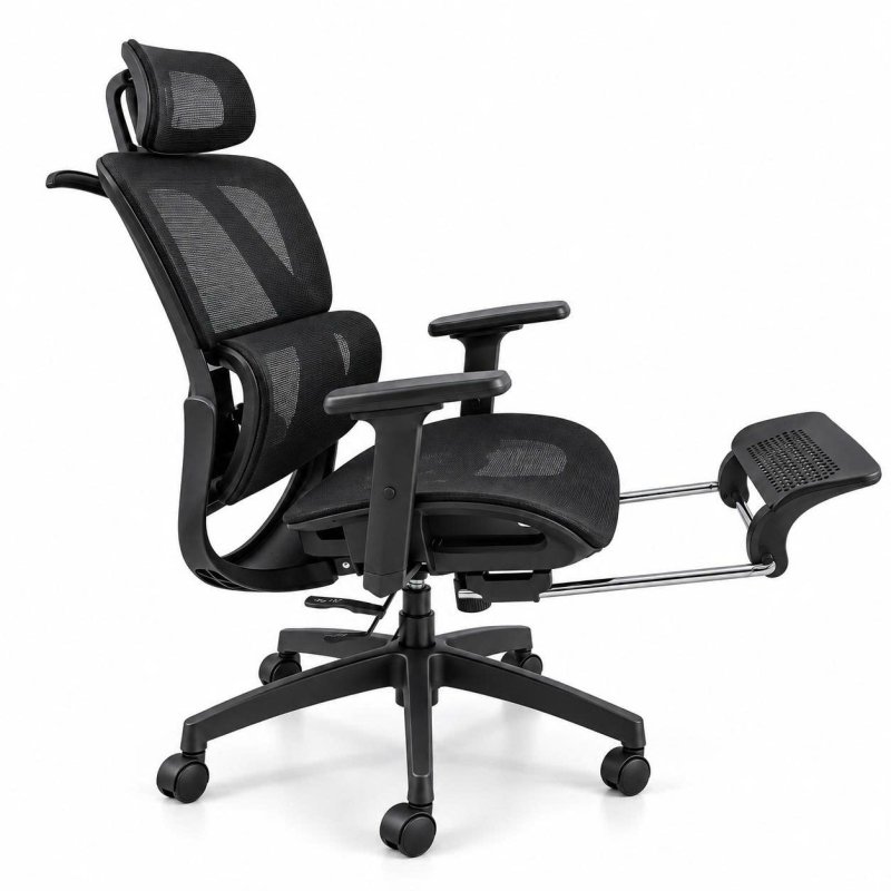 Ghế Xoay Công Thái Học 919 Màu Đen - CTH34