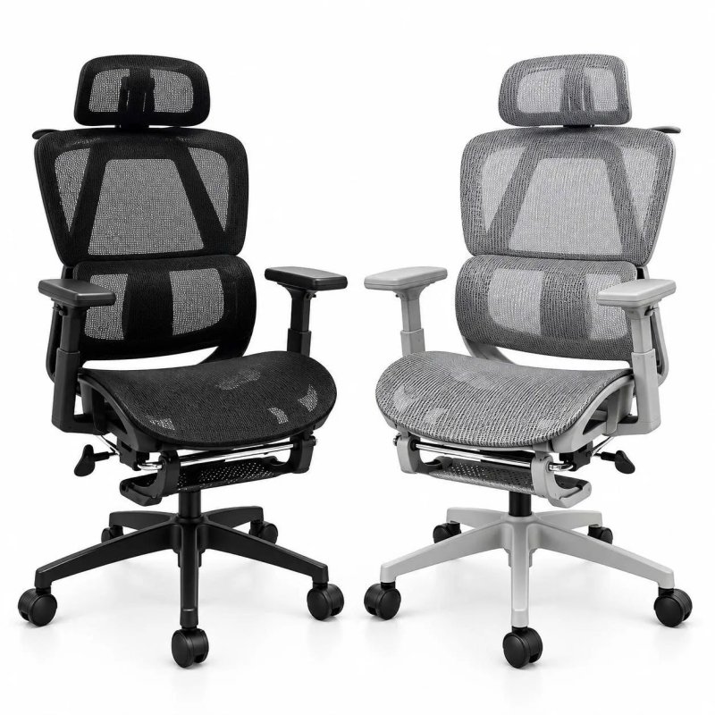 Ghế Xoay Công Thái Học 919 Màu Đen - CTH34