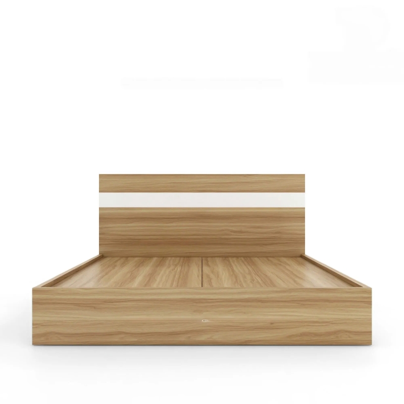 Giường Ngủ Gỗ Thiết Kế Tối Giản Gọn Gàng - GN31