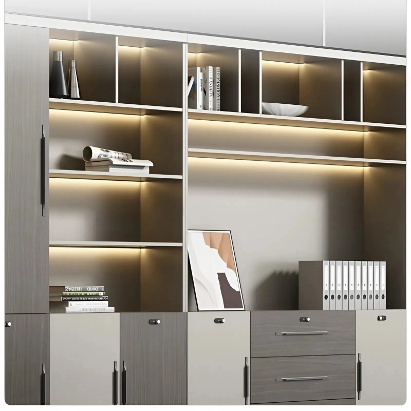 Hệ Tủ Hồ Sơ Grand Wall - Thiết Kế Kịch Trần Đa Năng Sang Trọng - THS381