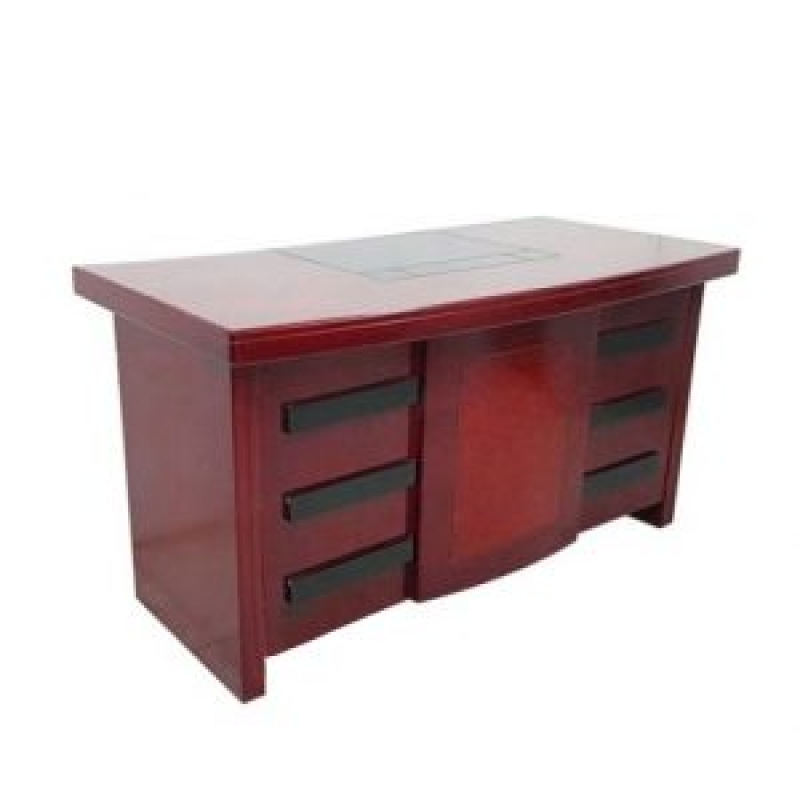 Bàn Giám Đốc Sơn PU 1m4 Giá Rẻ Không Hộc - BGĐ82