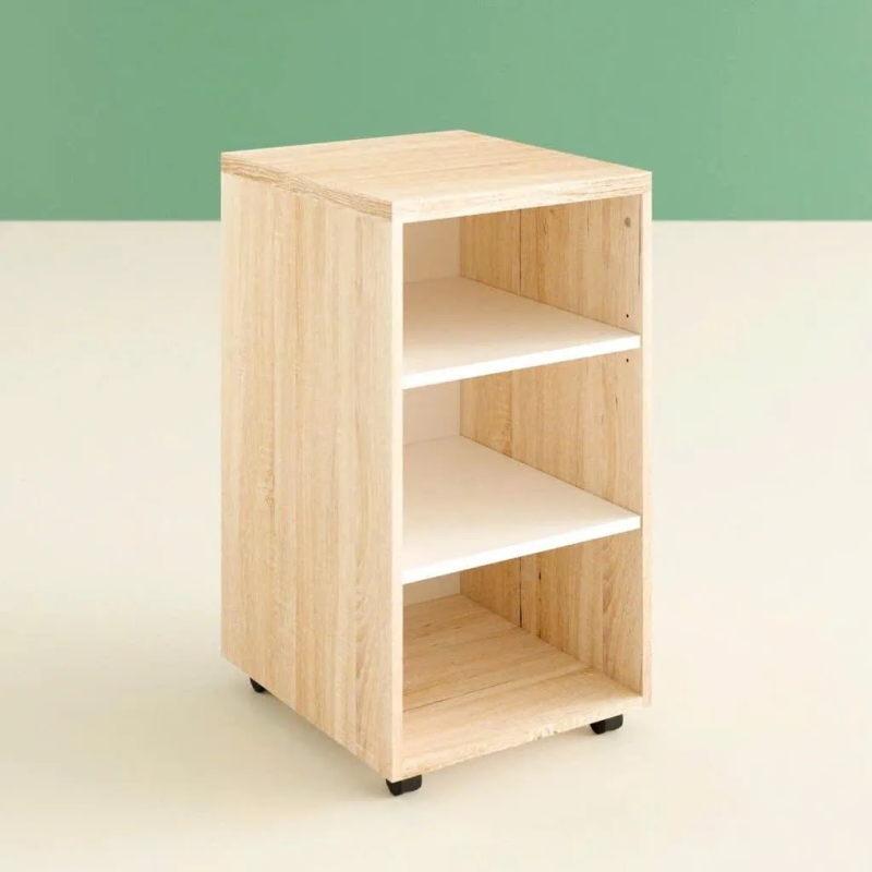 Hộc Tủ Gỗ 3 Tầng Dễ Di Chuyển - TP53