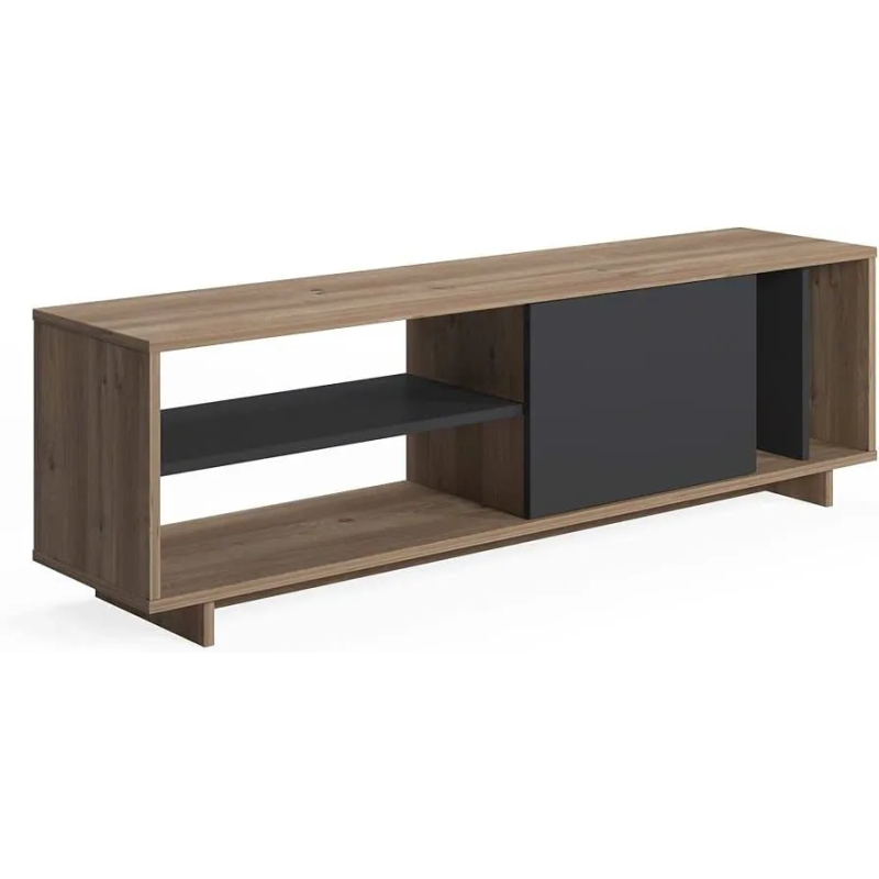 Kệ Tivi Gỗ Dáng Thấp Cửa Trượt - KTV10