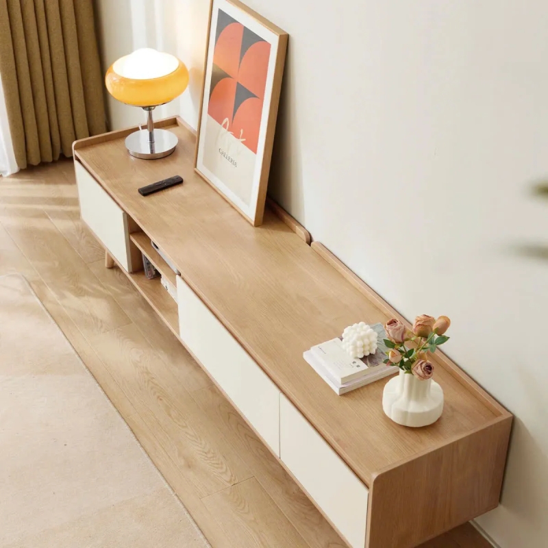 Kệ Tivi Gỗ MDF Thiết Kế Đa Năng - KTV8
