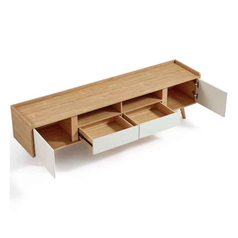 Kệ Tivi Gỗ MDF Thiết Kế Thanh Lịch - KTV6