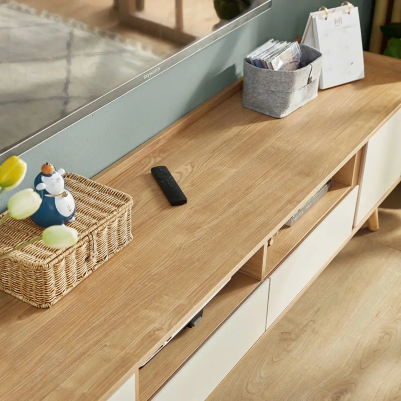 Kệ Tivi Gỗ MDF Thiết Kế Thanh Lịch - KTV6