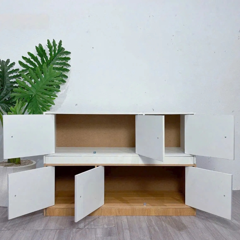  Kệ Tivi Trang Trí Gỗ Công Nghiệp Hiện Đại - KTV2