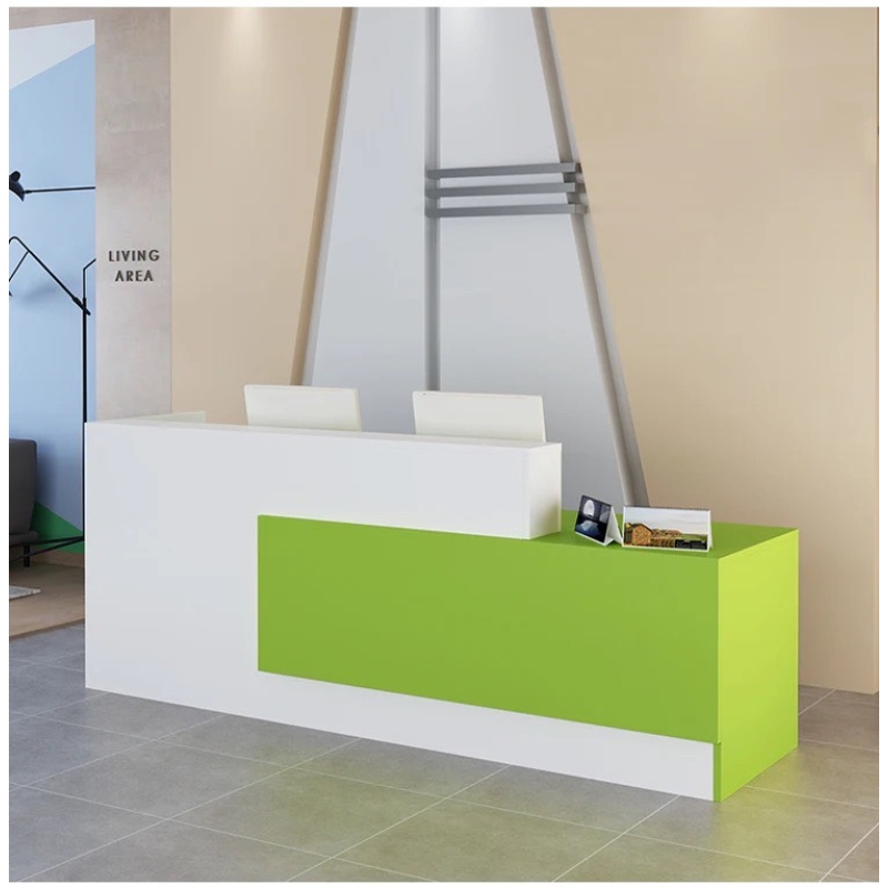 Quầy Lễ Tân Gỗ MDF Kiểu Dáng Hiện Đại - LT2