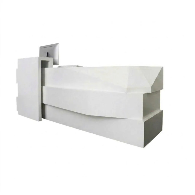 Quầy Lễ Tân Cao Cấp Thiết Kế Độc Đáo - LT45