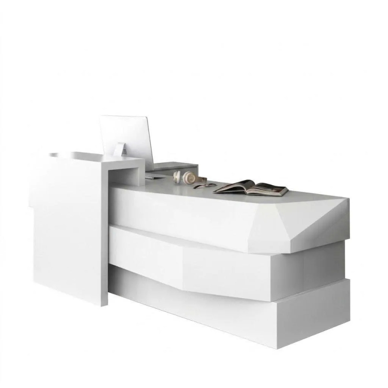 Quầy Lễ Tân Cao Cấp Thiết Kế Độc Đáo - LT45