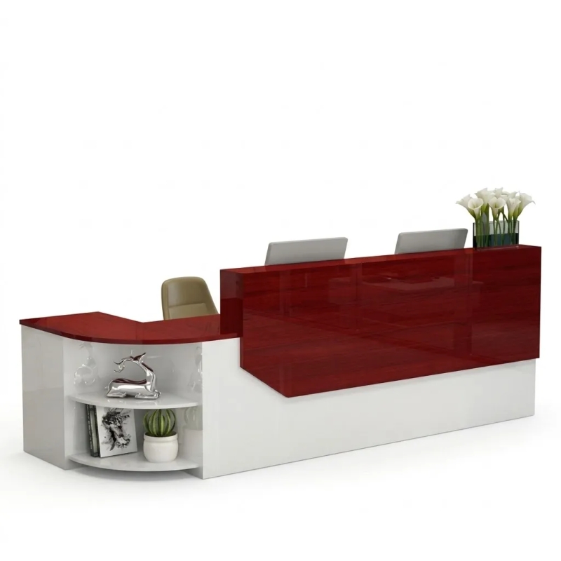 Quầy Lễ Tân Chữ L Hiện Đại Cao Cấp - LT35