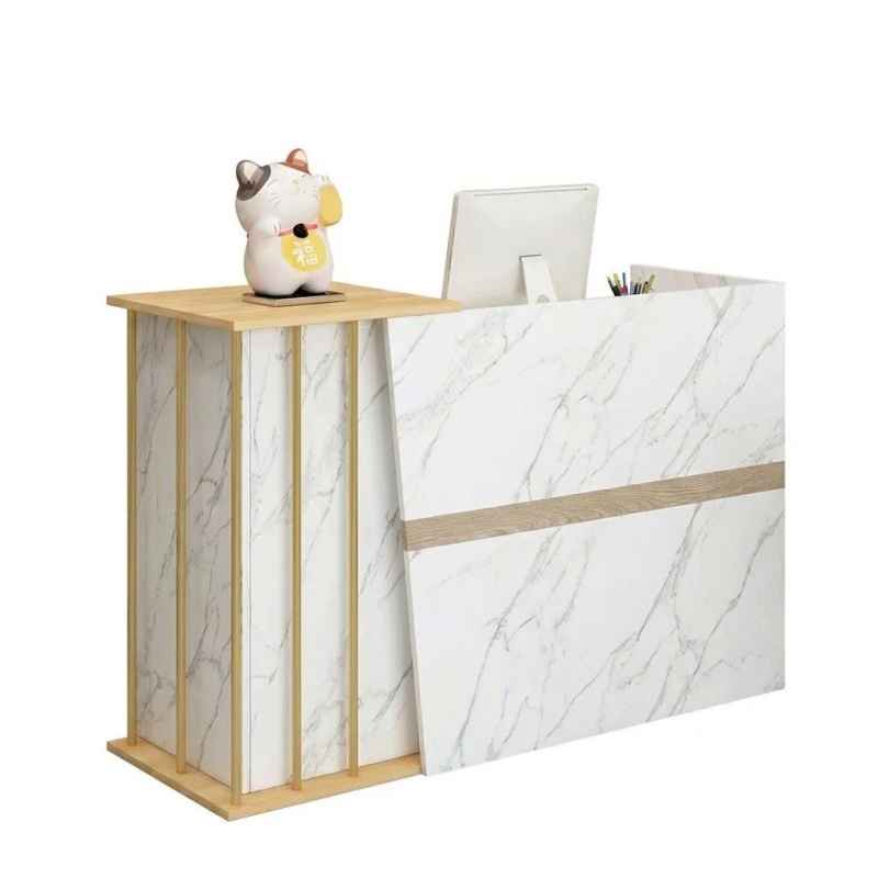 Quầy Lễ Tân Đẹp Cho Cửa Hàng Diện Tích Nhỏ - LT46