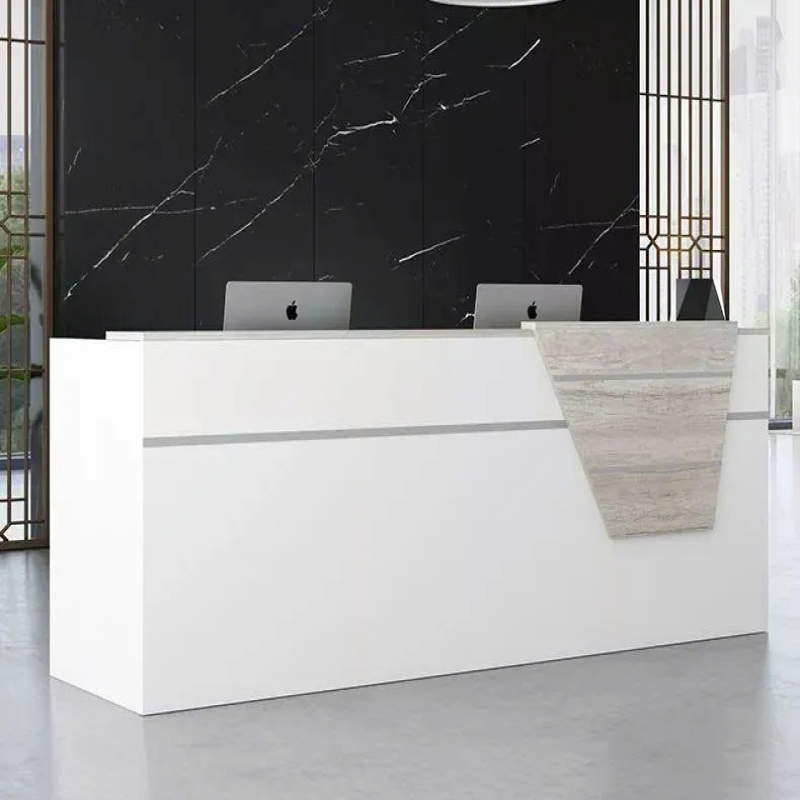 Quầy Lễ Tân Phong Cách Tối Giản Sang Trọng - LT17
