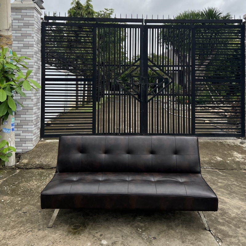 Ghế Sofa Giường Nằm Bọc Da Nhập Khẩu - SF6