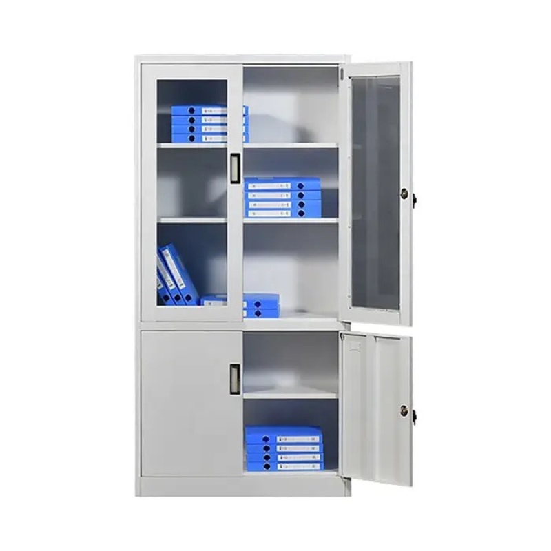 Tủ Locker Sắt 2 Cánh Kính Hiện Đại - TLK11