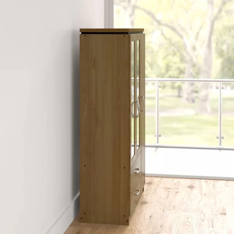 Tủ Quần Áo Bằng Gỗ Công Nghiệp Cánh Gương - TQA3