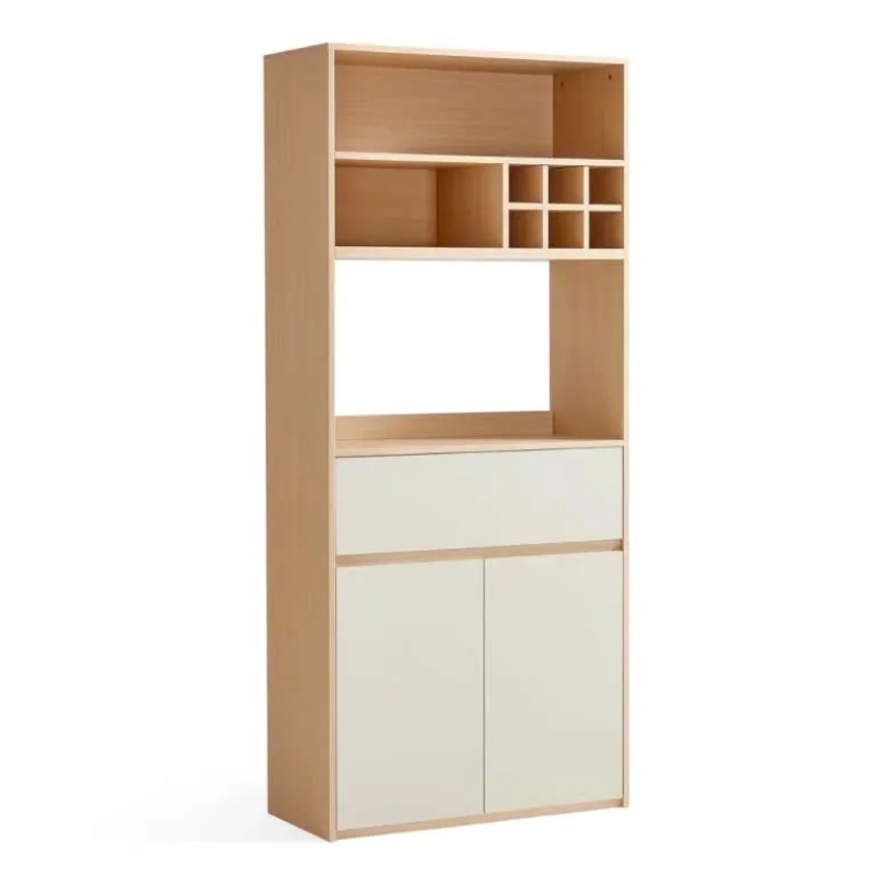 Tủ Bếp Gỗ Đa Năng Kèm Kệ Trang Trí Tiện Lợi - TB51