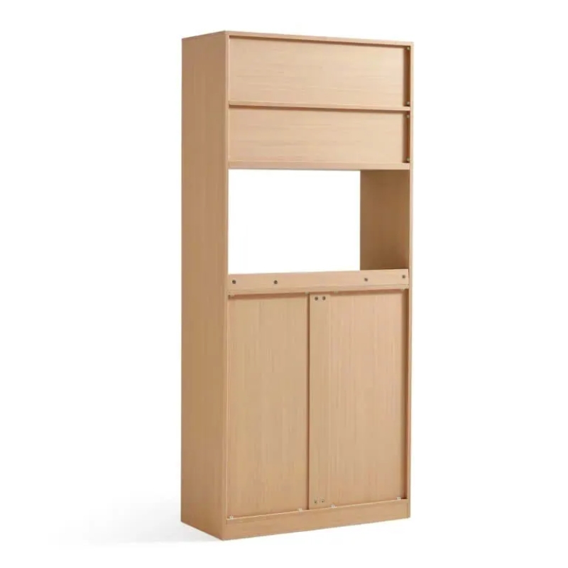 Tủ Bếp Gỗ Đa Năng Kèm Kệ Trang Trí Tiện Lợi - TB51