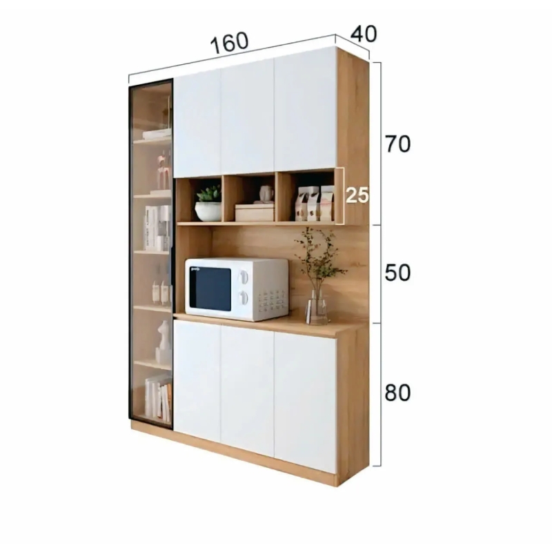 Tủ Bếp Gỗ Hiện Đại Cao Cấp - TB48