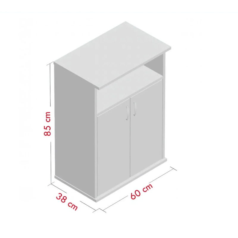 Tủ Bếp Gỗ Mini 2 Cánh Nhỏ Gọn - TB46