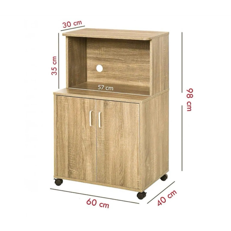 Tủ Bếp Gỗ Mini Đa Năng Tiện Lợi - TB45
