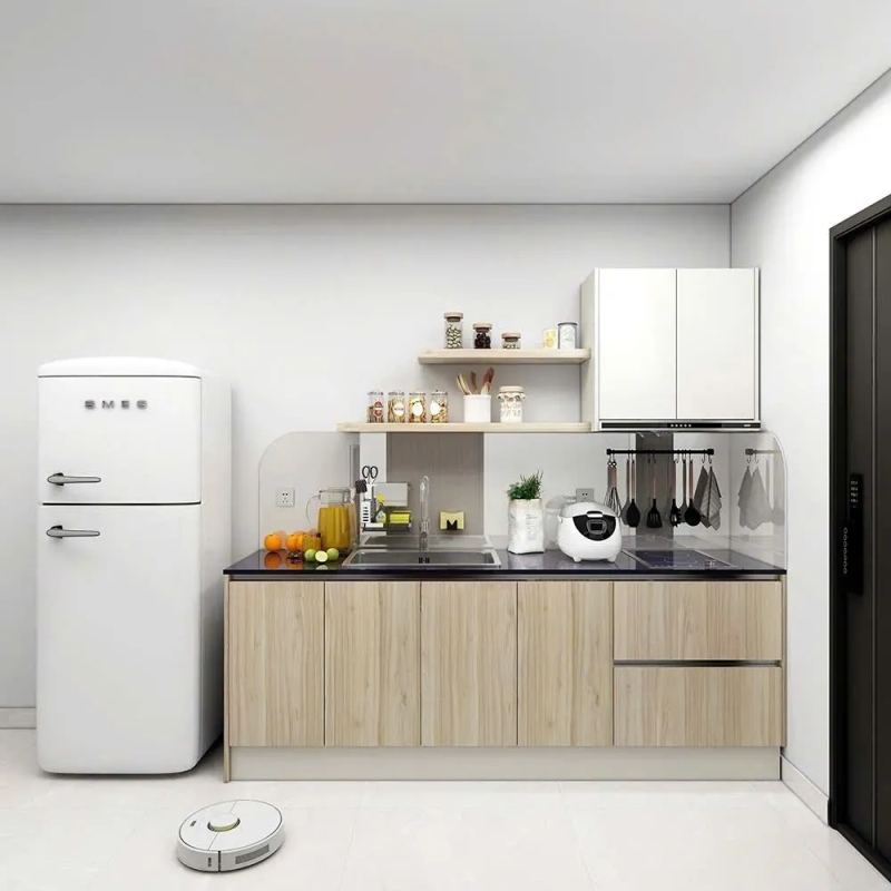 Tủ Bếp Mini Gỗ Công Nghiệp Cao Cấp - TB13