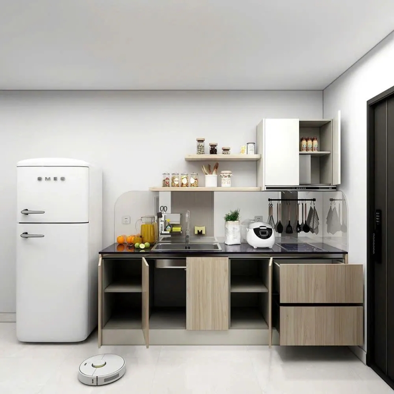 Tủ Bếp Mini Gỗ Công Nghiệp Cao Cấp - TB13