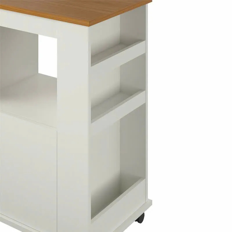 Tủ Bếp Mini Gỗ Đa Năng Có Bánh Xe - TB41