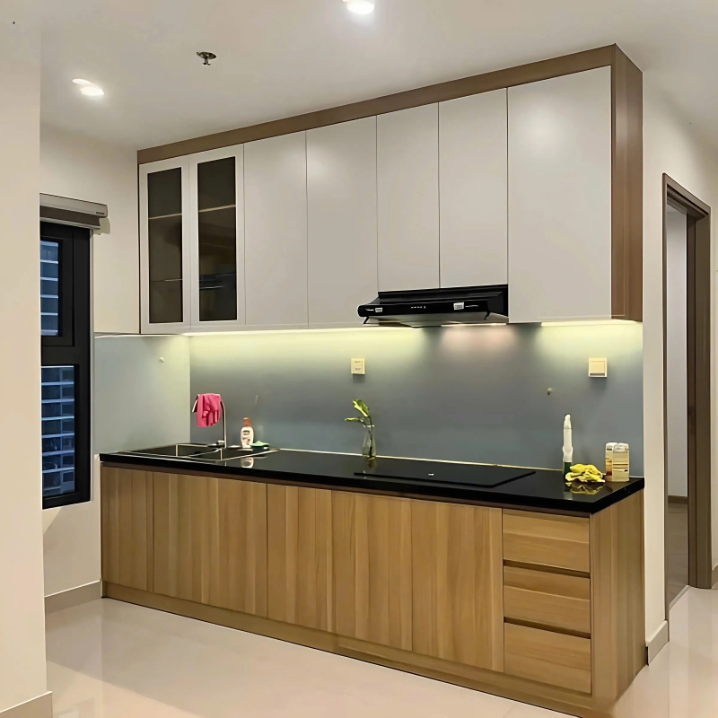 Tủ Bếp Thiết Kế Sang Trọng Cho Chung Cư - TB33