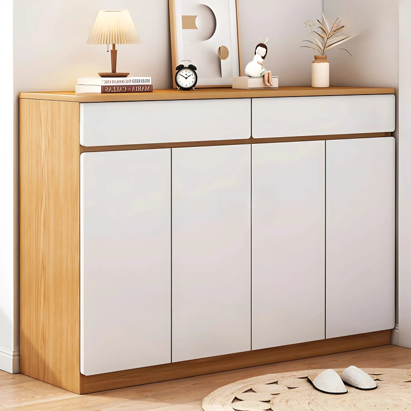 Kệ Giày Dép 4 Cánh Gỗ Công Nghiệp Cao Cấp - KGD20