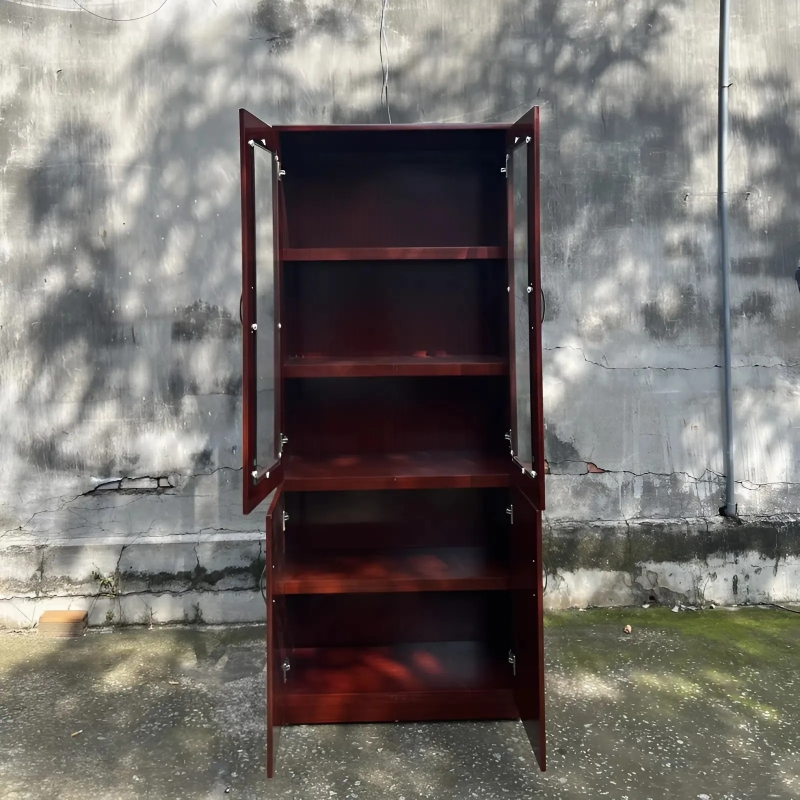 Tủ Hồ Sơ Gỗ 2 Cánh Sơn PU Hiện Đại - THS76