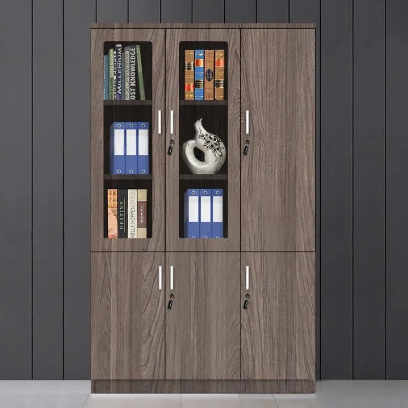 Tủ Hồ Sơ Gỗ 3 Cánh Có Khóa - THS313