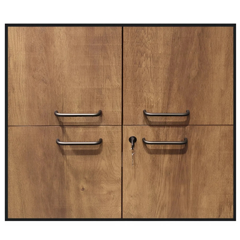 Tủ Hồ Sơ Hệ 4 Buồng Lưu Trữ Đa Năng Có Khóa - THS374