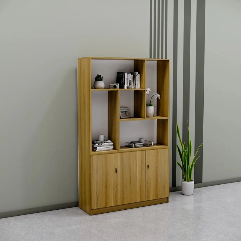 Tủ Hồ Sơ Thiết Kế Phân Ô Nghệ Thuật Hiện Đại - THS386