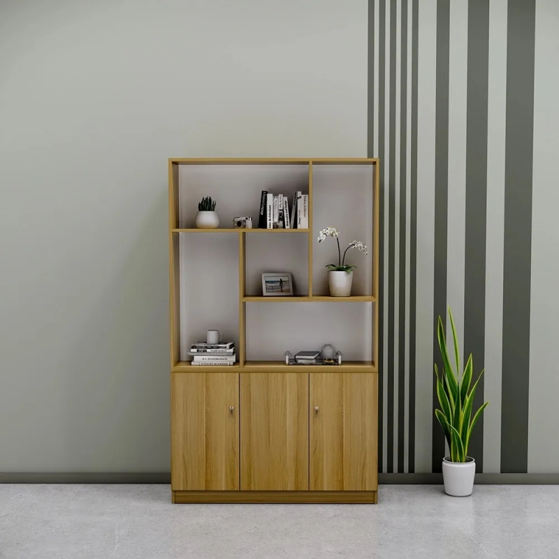 Tủ Hồ Sơ Thiết Kế Phân Ô Nghệ Thuật Hiện Đại - THS386