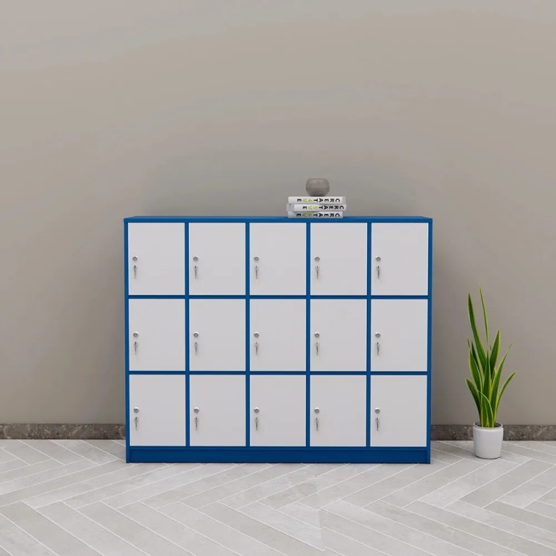 Tủ Locker 15 Ngăn Lưu Trữ Đồ Cá Nhân - TLK86