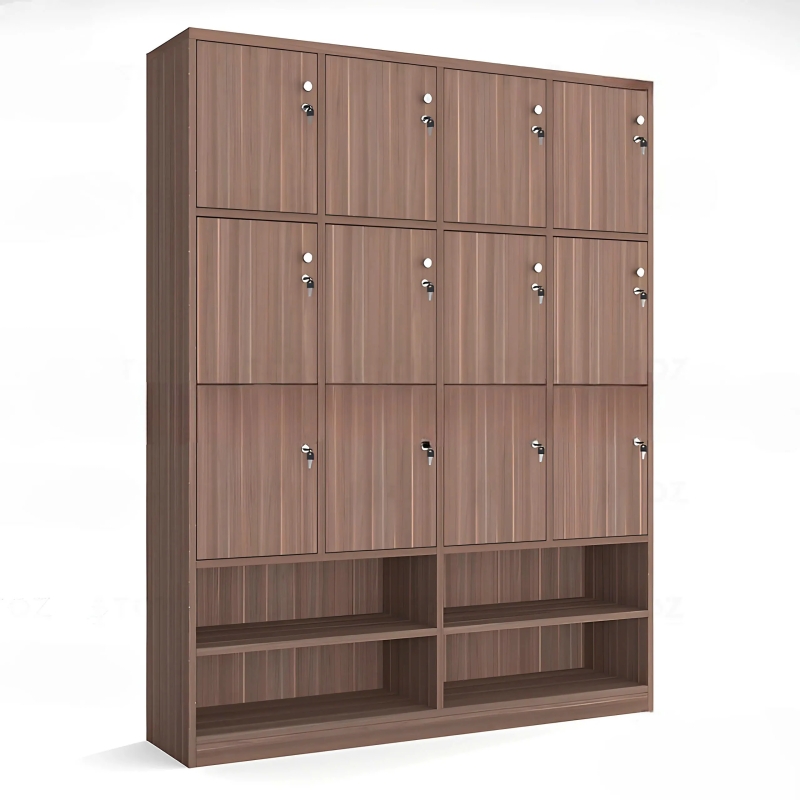 Tủ Locker 12 Ngăn Có Kệ Giày - TLK72