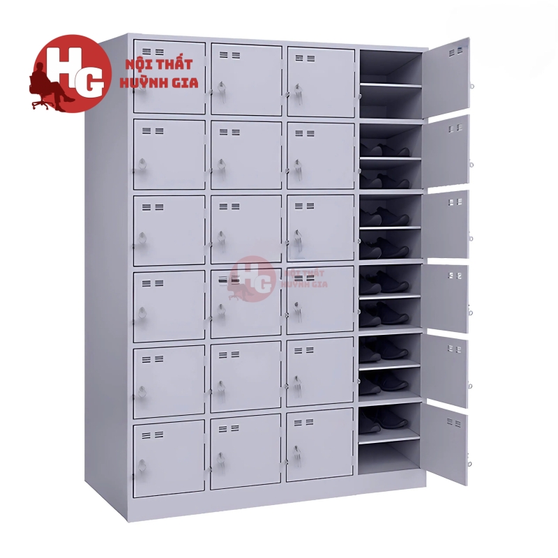 Tủ Sắt Locker 24 Ngăn - TLK65