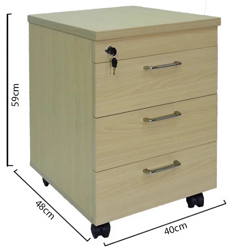 Tủ Phụ 3 Ngăn Kéo Tiện Lợi - TP39