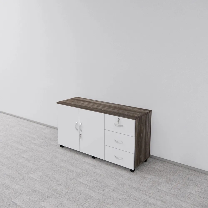 Tủ Phụ Di Động 3 Ngăn Kéo 1 Khoang Kệ Tiện Lợi - TP63