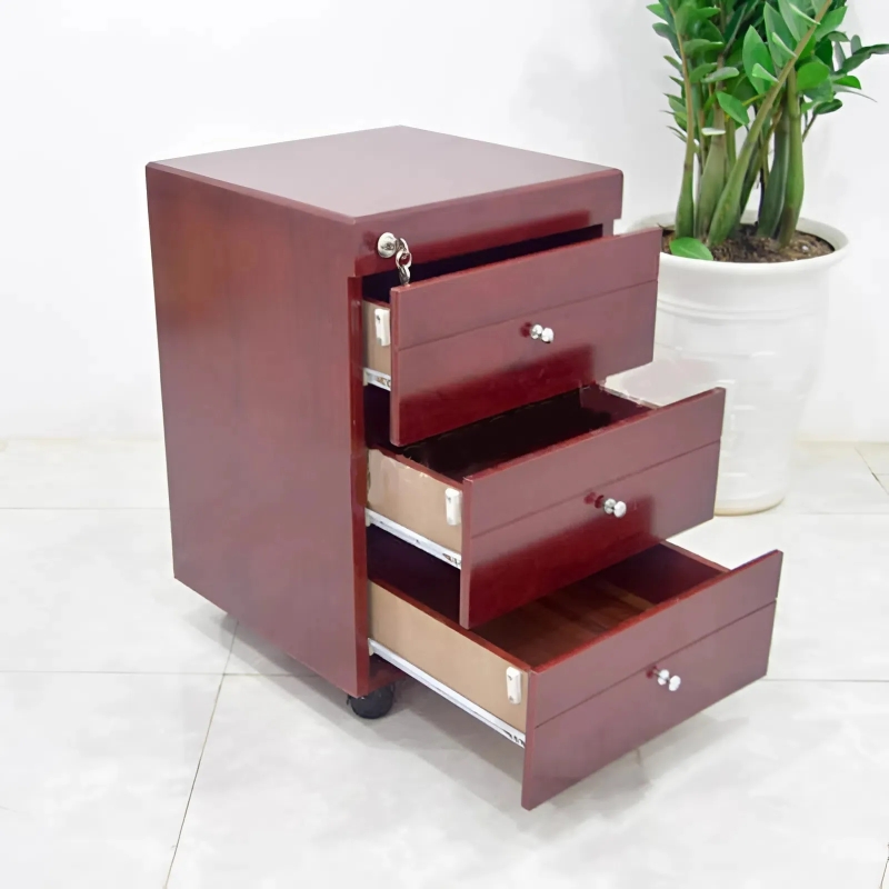 Tủ Phụ Lưu Trữ Tài Liệu Mini 3 Ngăn Sơn PU- TP37