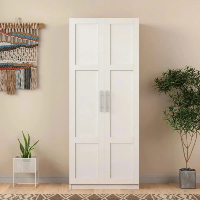 Tủ Quần Áo 2 Cánh Cao Cấp Tối Giản - TQA34