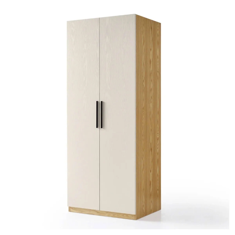 Tủ Quần Áo 2 Cánh Tối Giản Cho Phòng Ngủ - TQA26