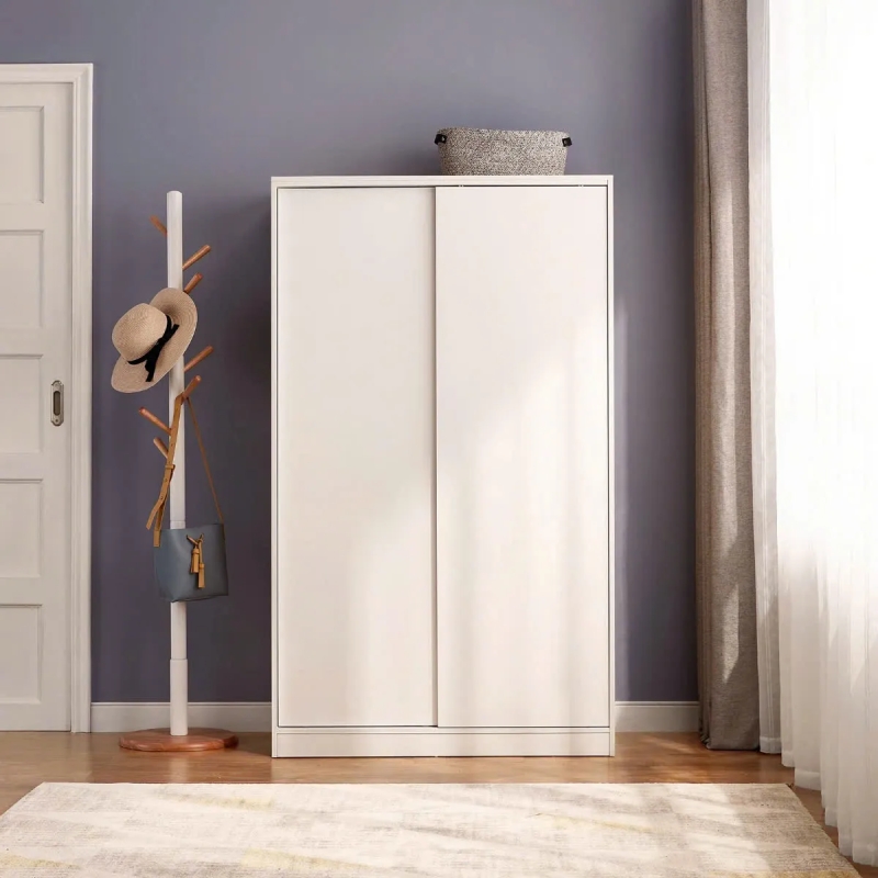 Tủ Quần Áo Gỗ Cửa Lùa Tiết Kiệm Diện Tích - TQA29